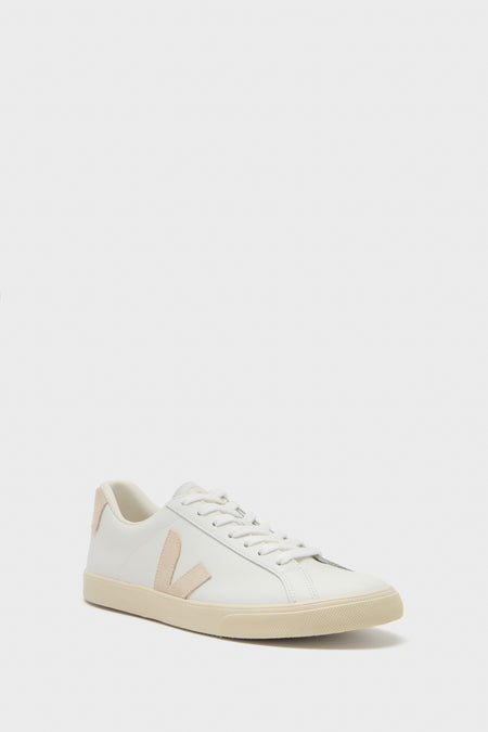 Extra White Sable Esplar Logo Sneakers