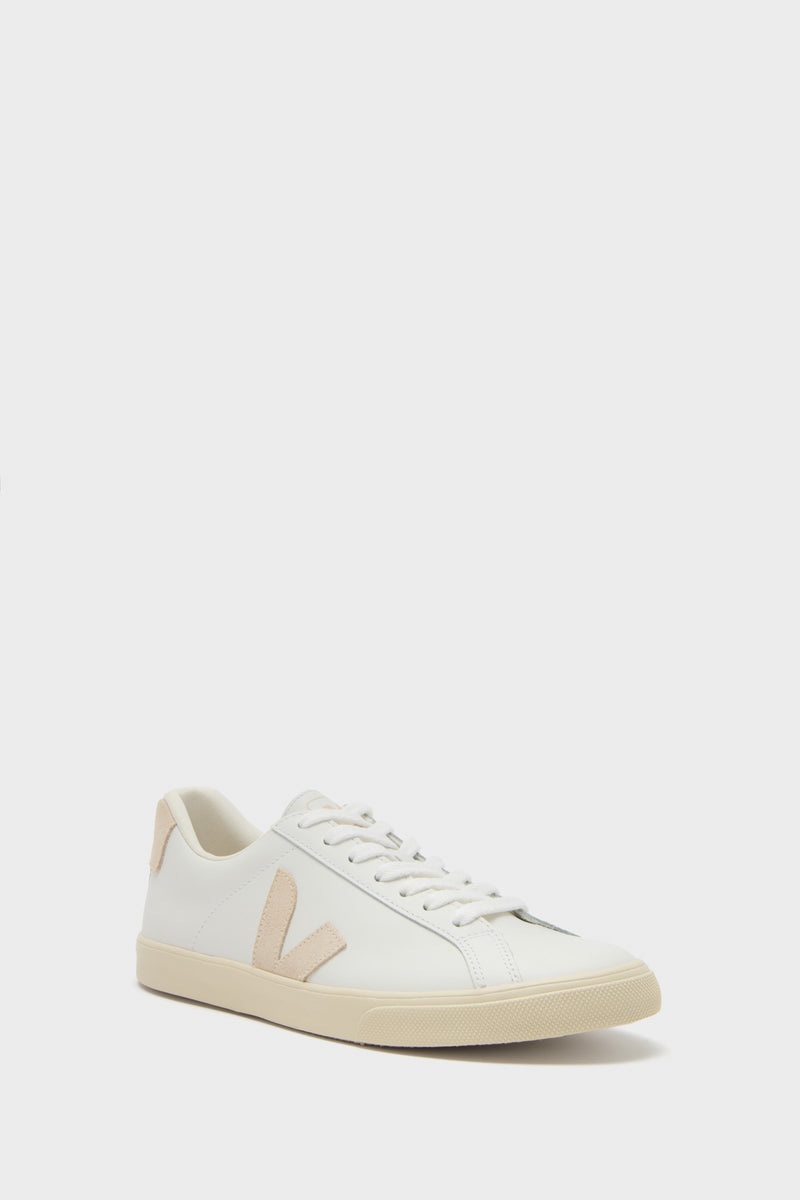 Extra White Sable Esplar Logo Sneakers