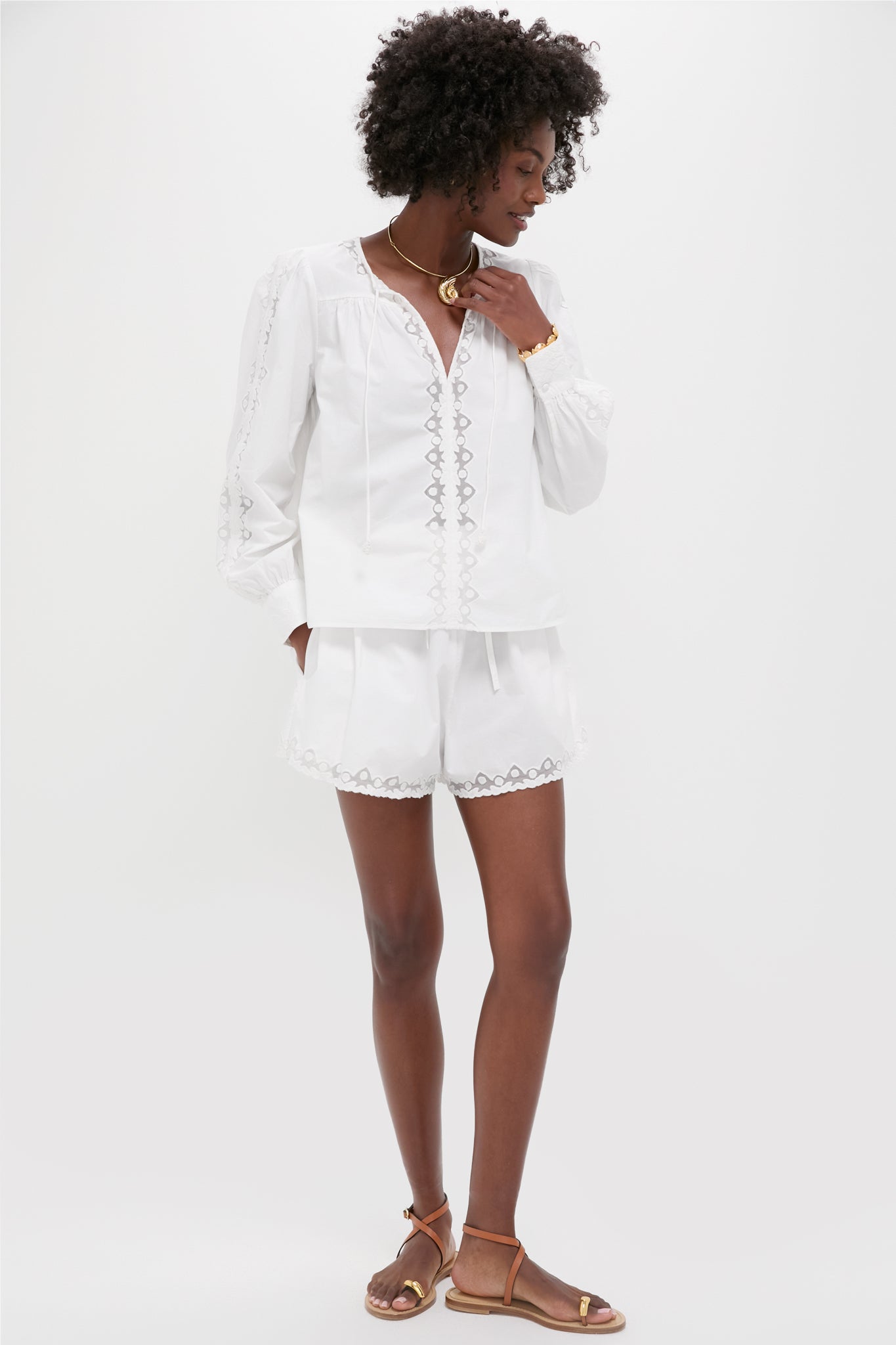 Pristine High Waisted Elowen Shorts