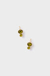 Olive Crystal Remy Earrings