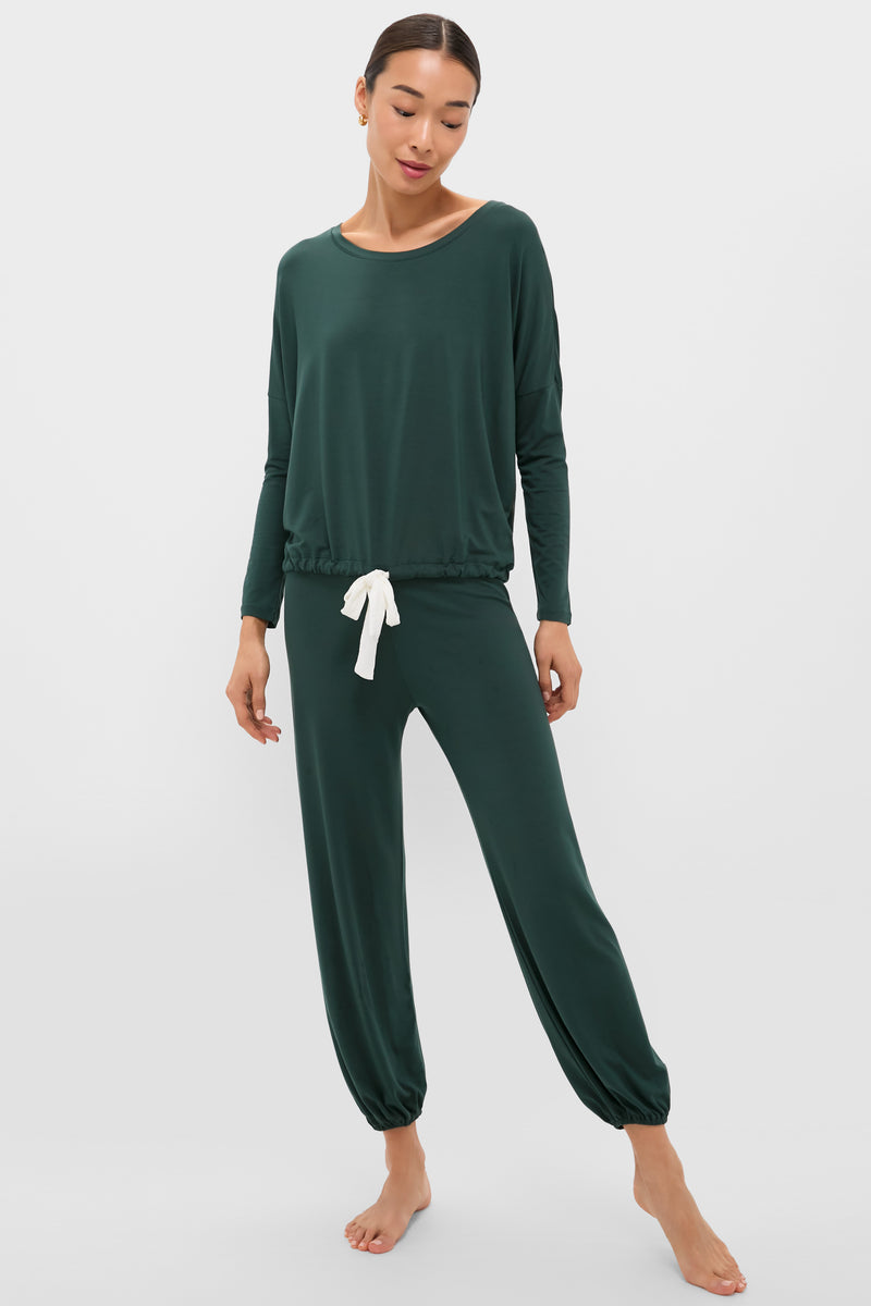 Pine and Ivory Gisele Slouchy Set