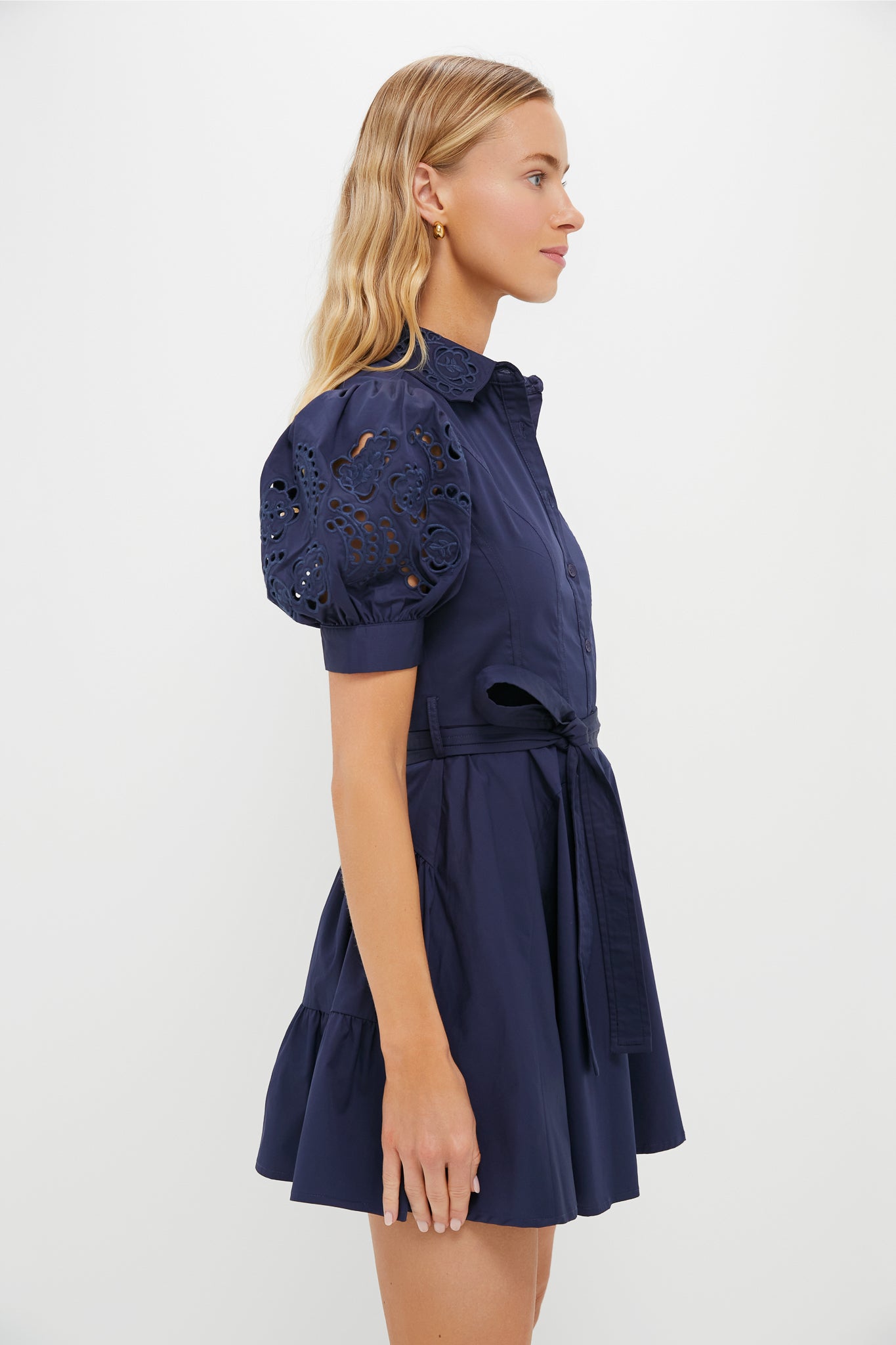 Navy Nara Mini Dress