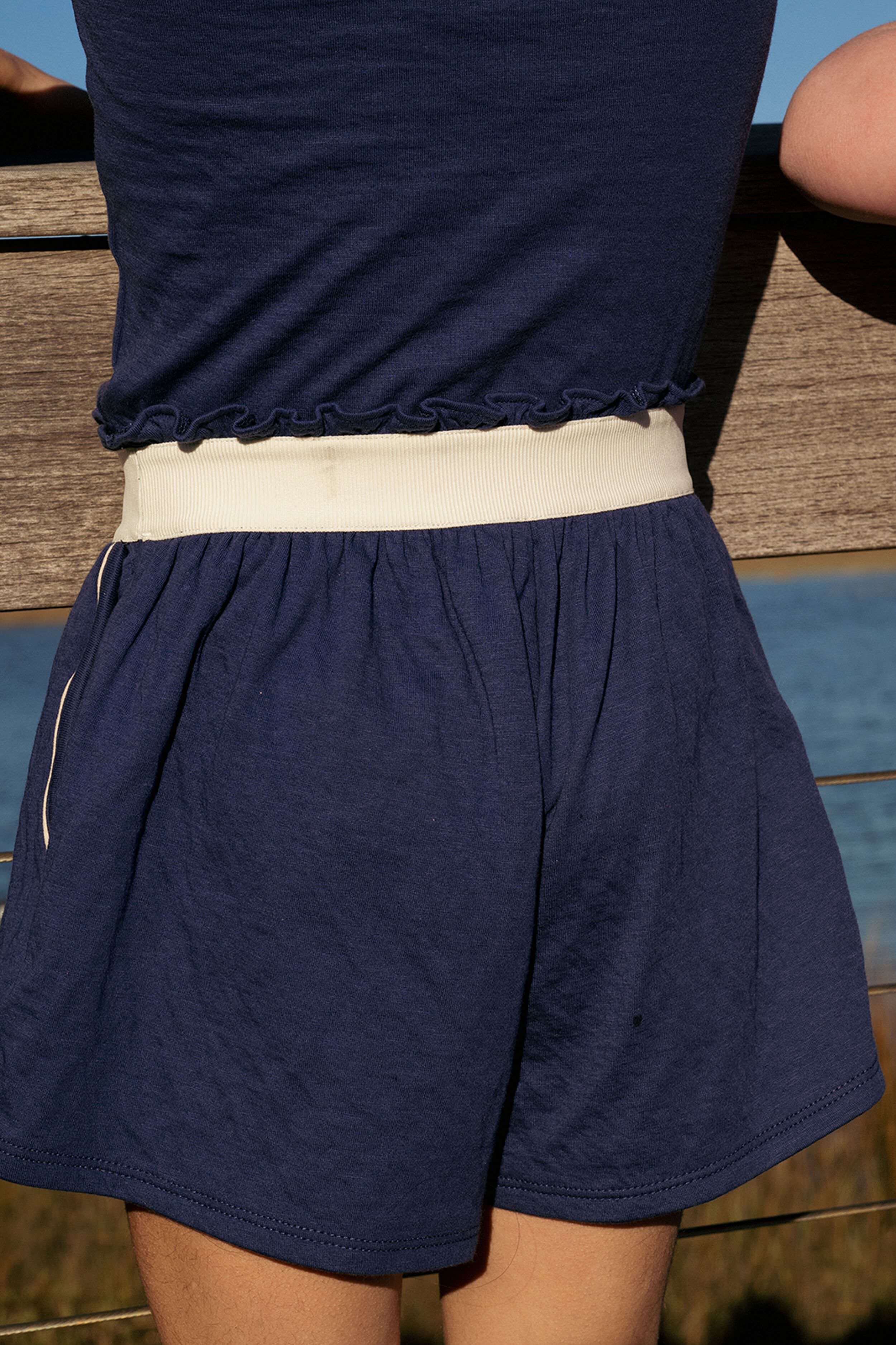 Navy Bea Short