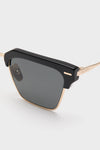 Black Polarized Capri Sunglasses