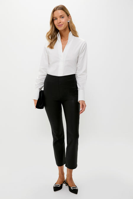 White Bessette Button Down