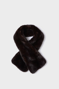 Brown Fur Scarf