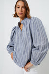 Denim Stripe Cosette Button Down