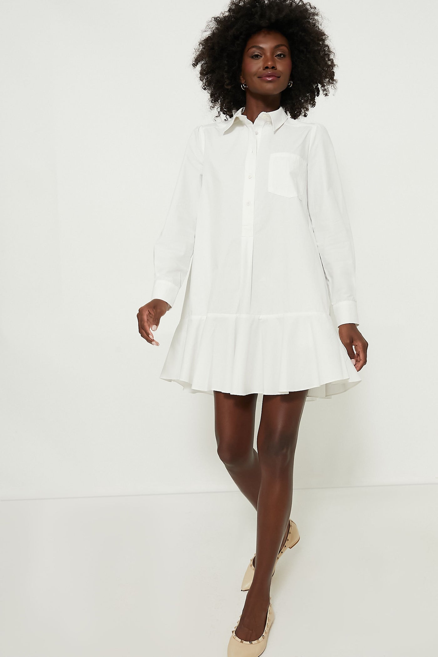 White Cotton Poplin Callahan Shirt Dress | Tuckernuck White Cotton Poplin Callahan Shirt Dress | Tuckernuck