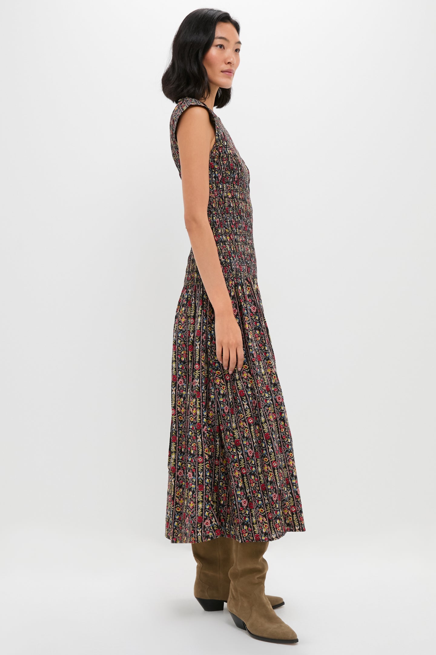 Garland Print Paramour Dress