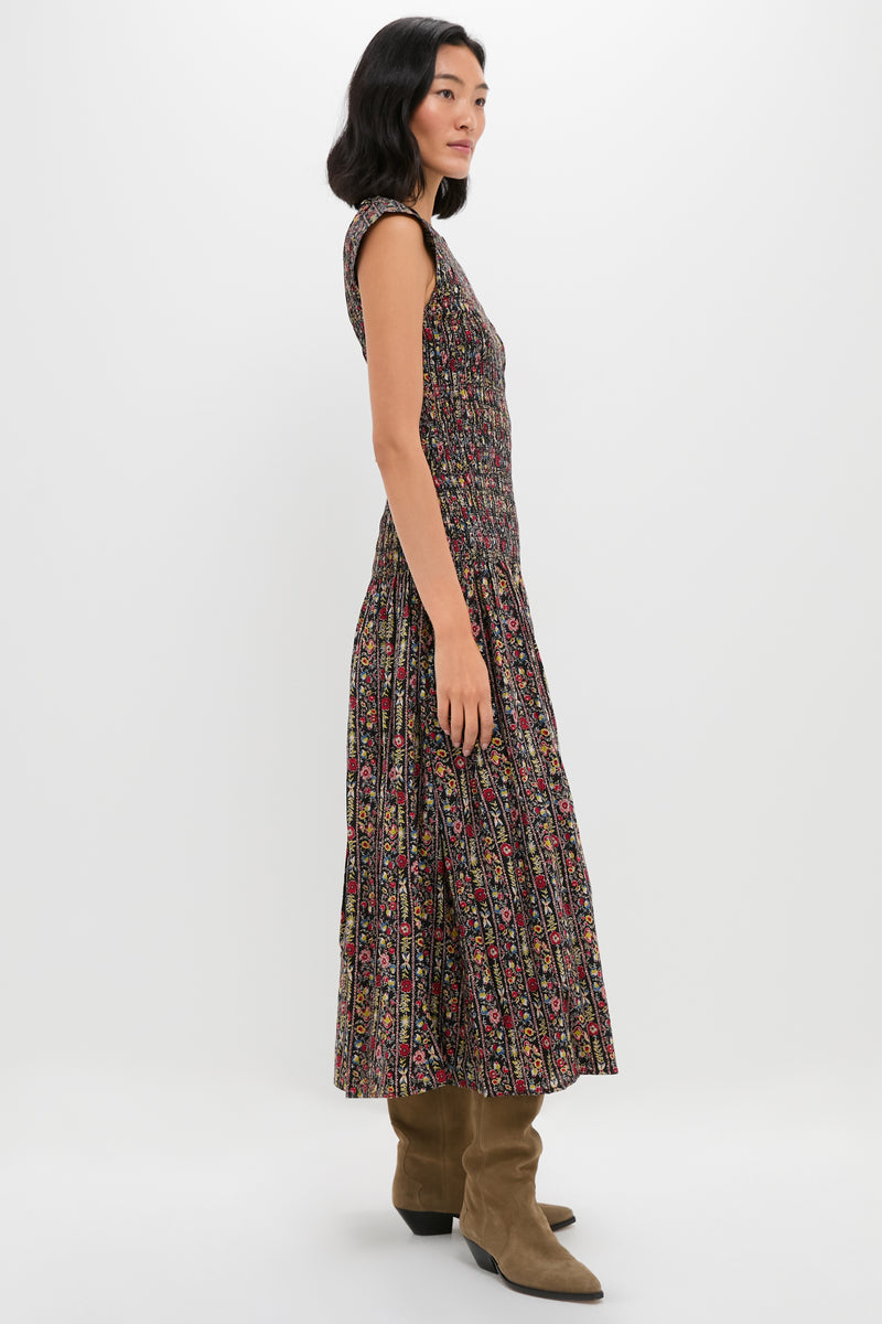 Garland Print Paramour Dress