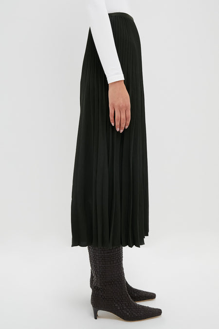 Forest Pleated Skirt
