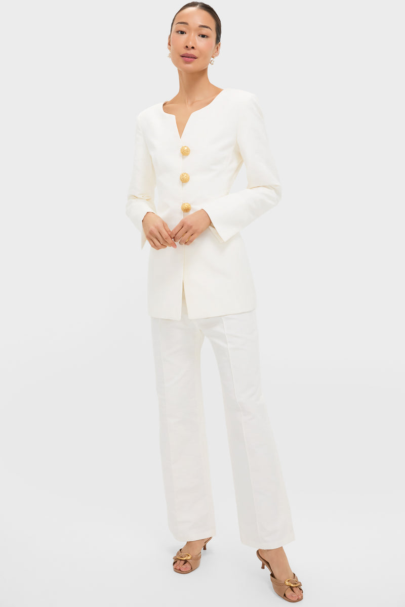 Ecru Claude Textured Jacket