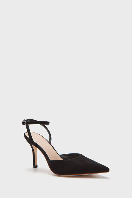 Black Suede Jaden Heels Loeffler Randall - Main Image
