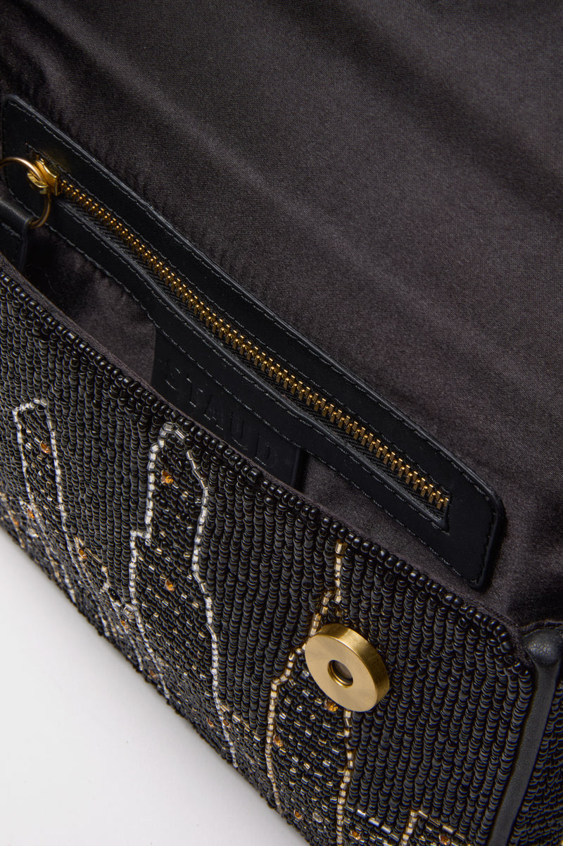 New York Skyline Tommy Beaded Bag