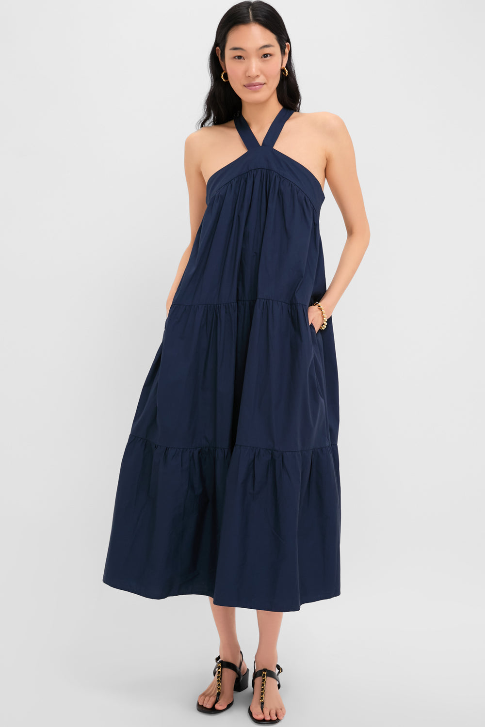 Navy Irene Maxi Dress | En Saison Navy Irene Maxi Dress | En Saison
