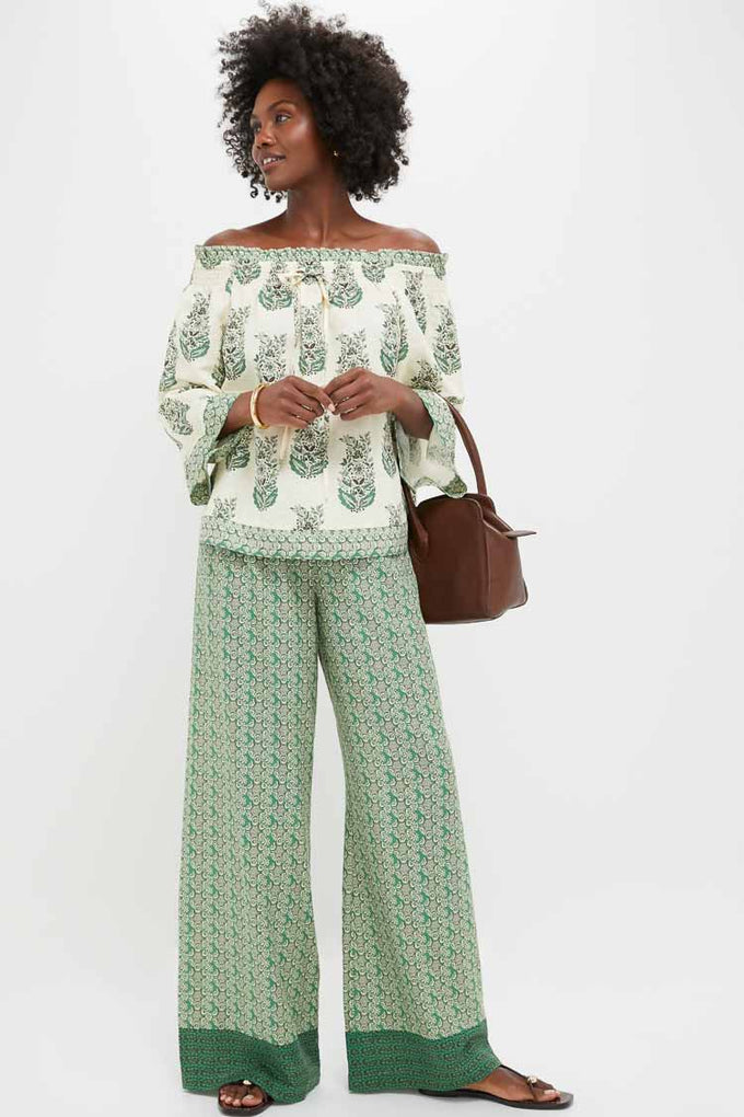 Jade Terrace Cotton Linen Sienna Pants