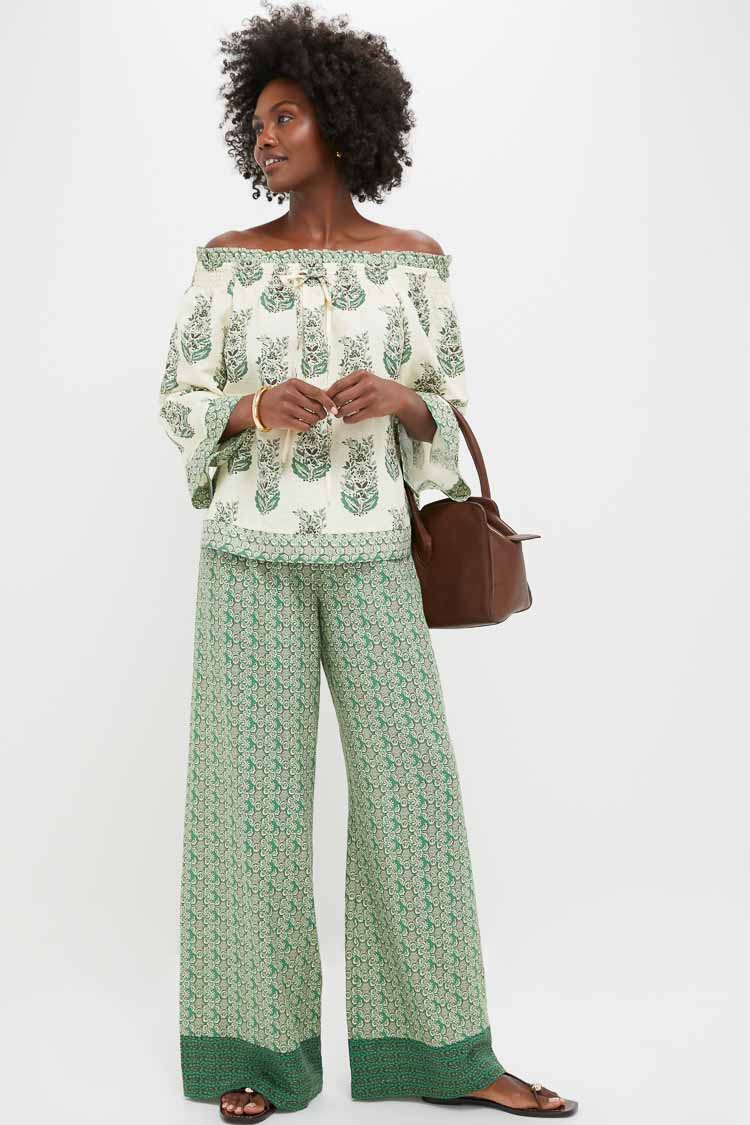 Jade Terrace Cotton Linen Sienna Pants