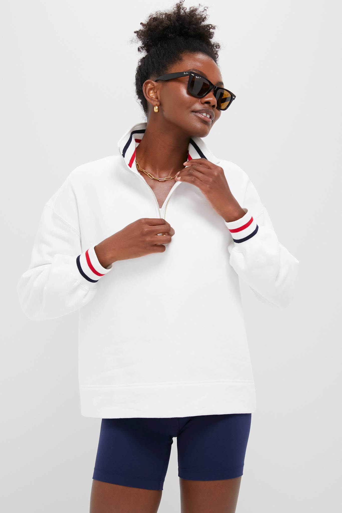 Americana Carlson Quarter Zip | Tnuck Sport