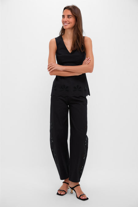Black Romeo Trousers