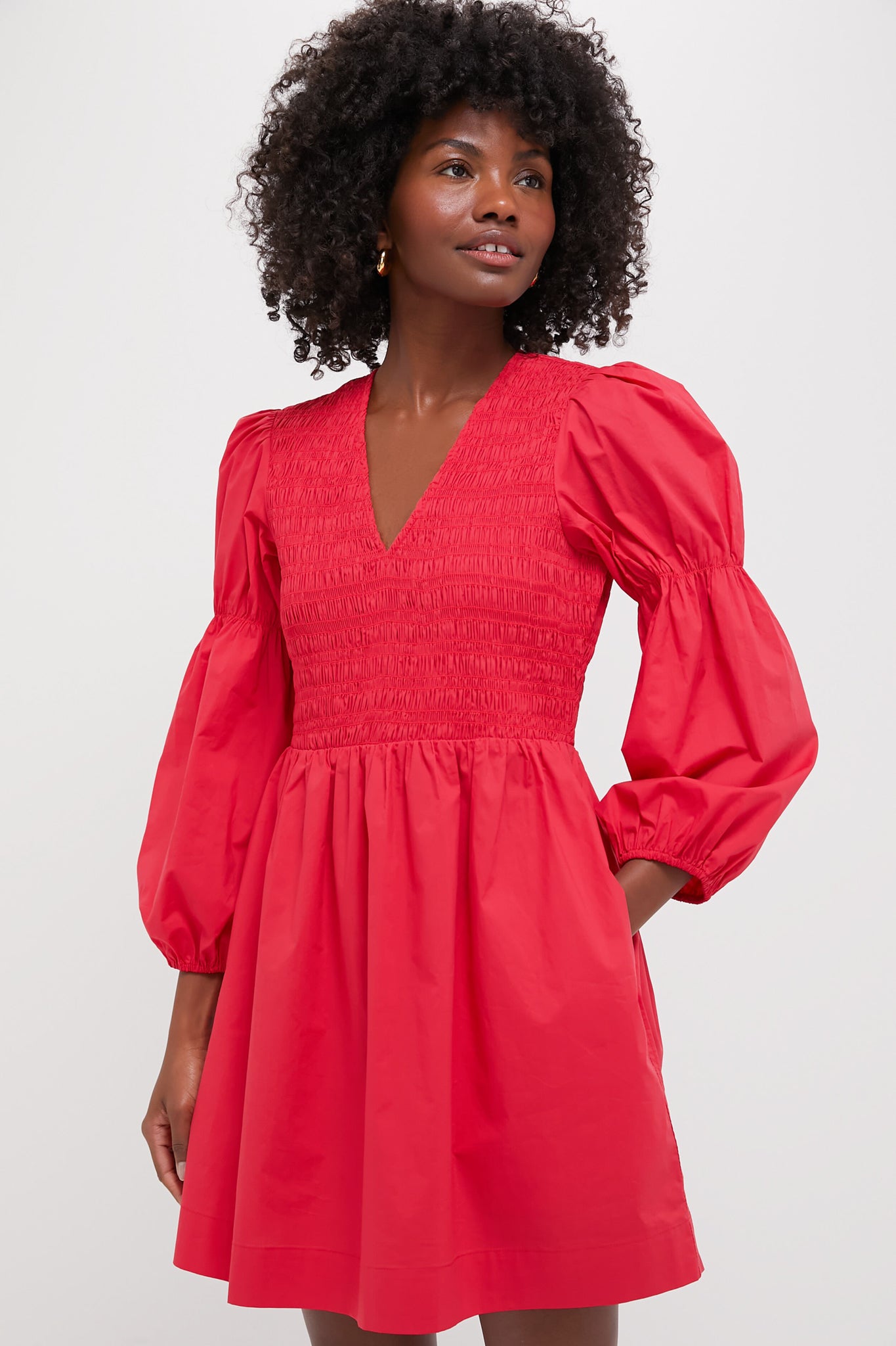 Red Brinkley Mini Dress