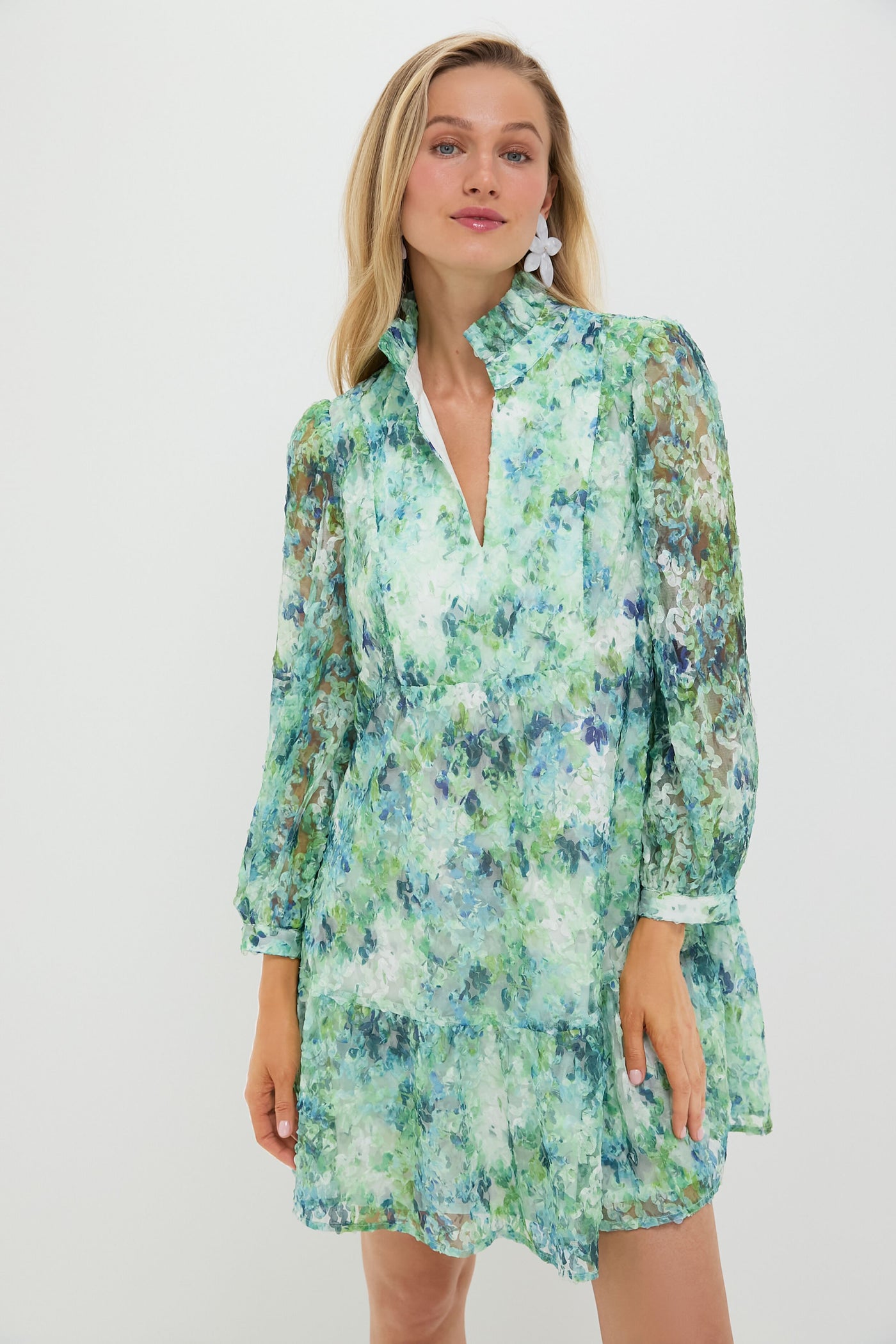 green lace palmerston dress coasttocoast2 on LTK