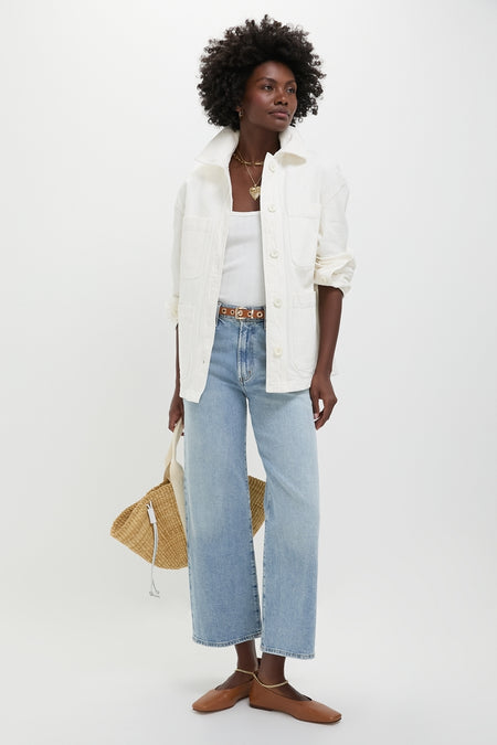 Brown Rivet Studded Belt