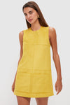 Citrine Suede Dakota Mini Dress