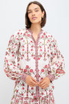Gardenia Ceres Long Sleeve Smock Shirt