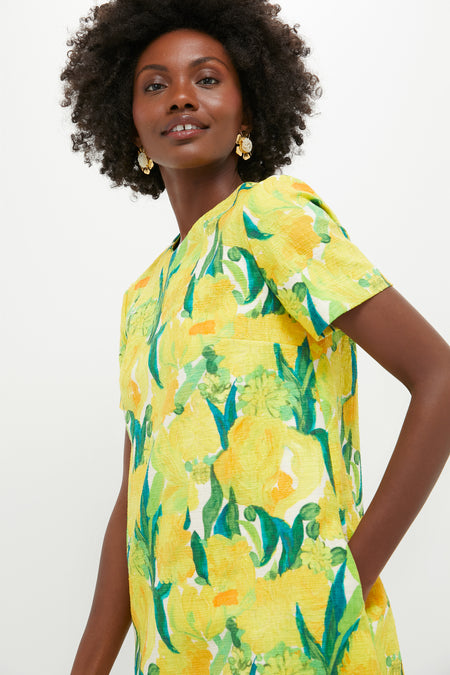 Zesty Mini Swing Dress