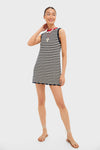 Navy Striped Fasano Dress