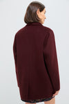 Burgundy Marc Blazer