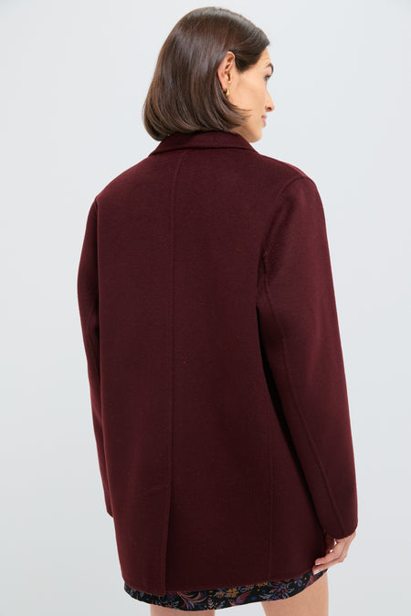 Burgundy Marc Blazer
