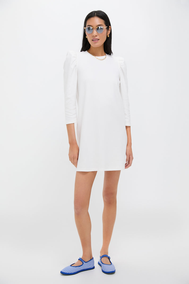 White Vesty Mini Dress