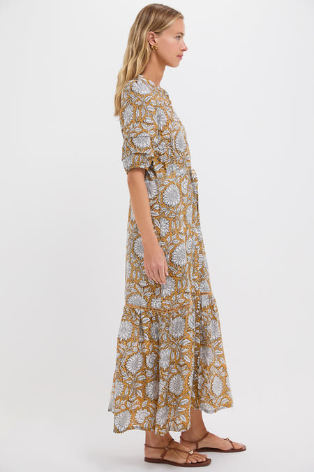 Arles Satin Lucy 4 Short Sleeve Dress