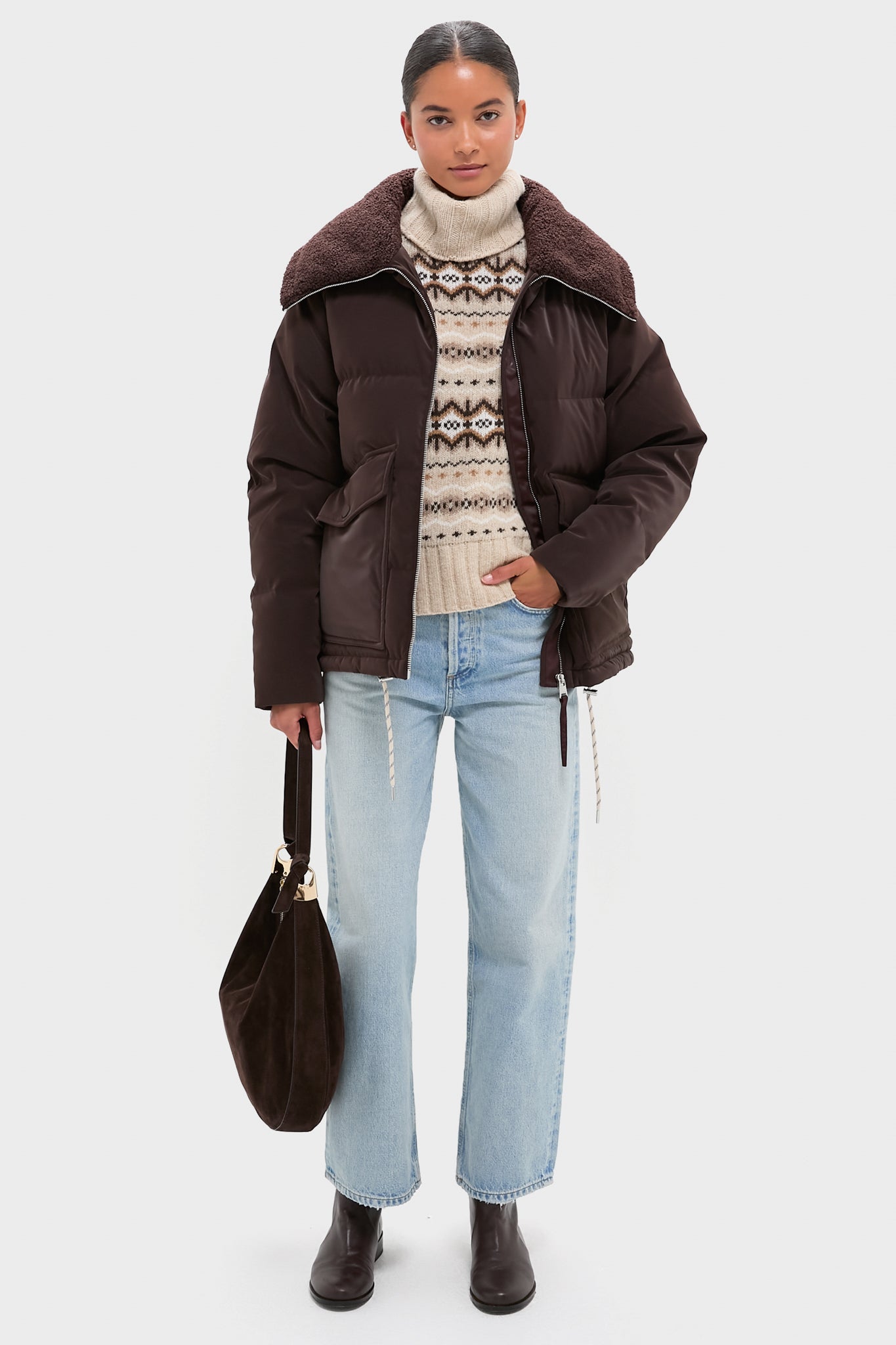 Coffee Bean Roseville Down Jacket | Varley