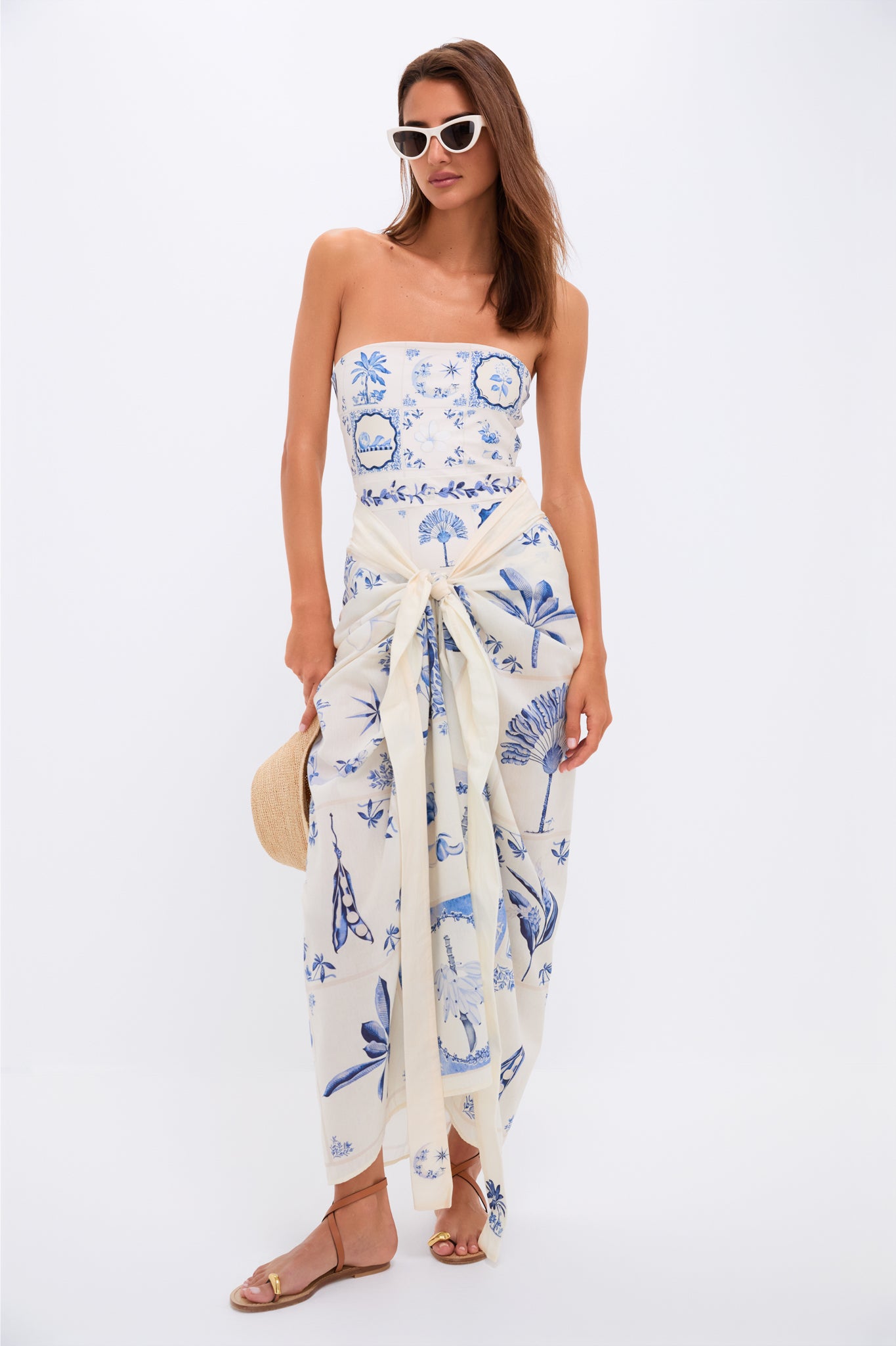 Wild Lavanda Midi Pareo