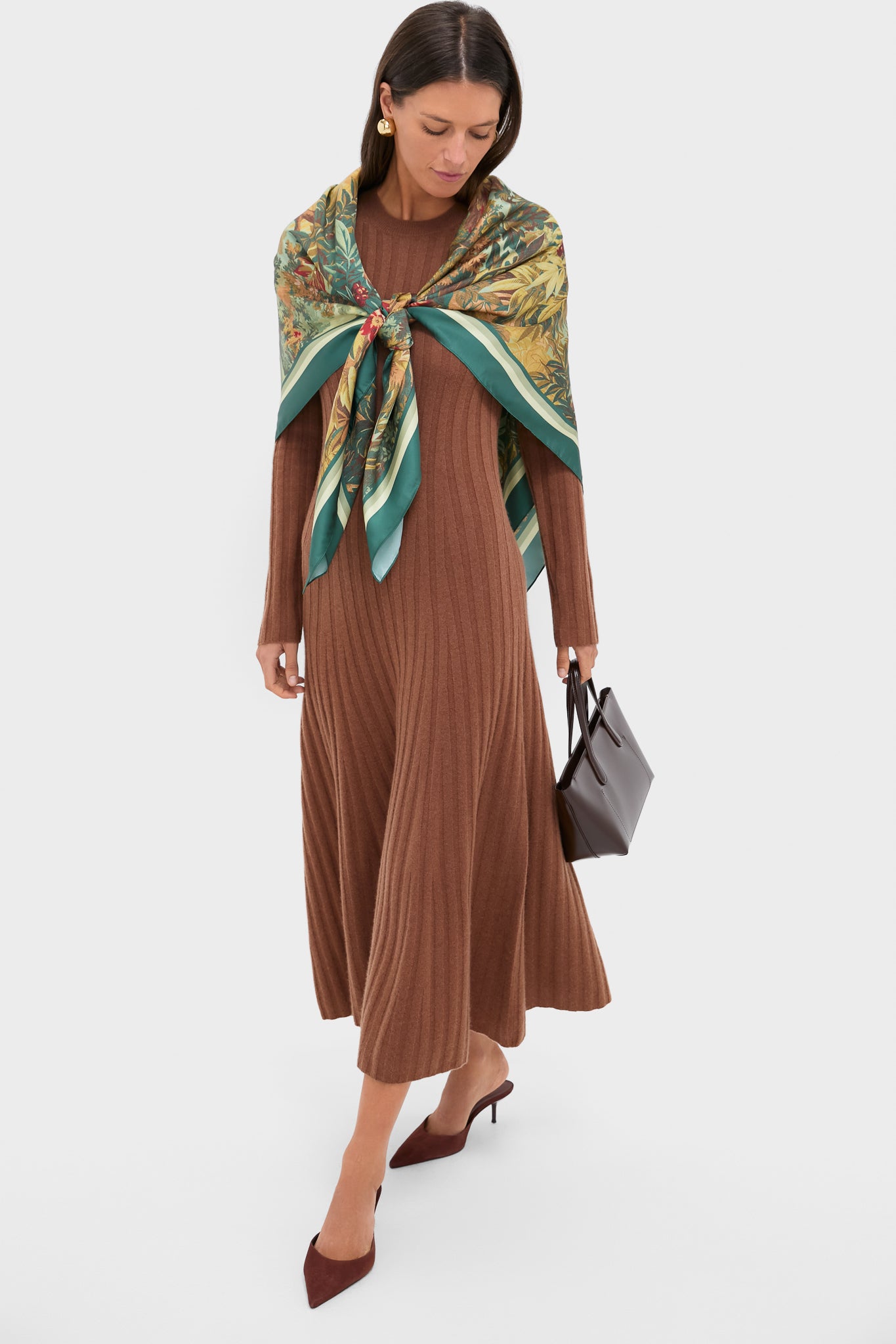Forest Toile Large Scarf | Tuckernuck Accessories
