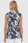Navy and Dove Lois Vest