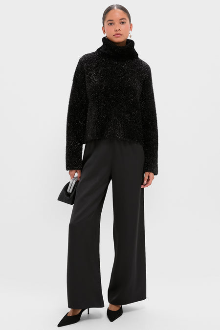 Silver Coin Reflection Earrings