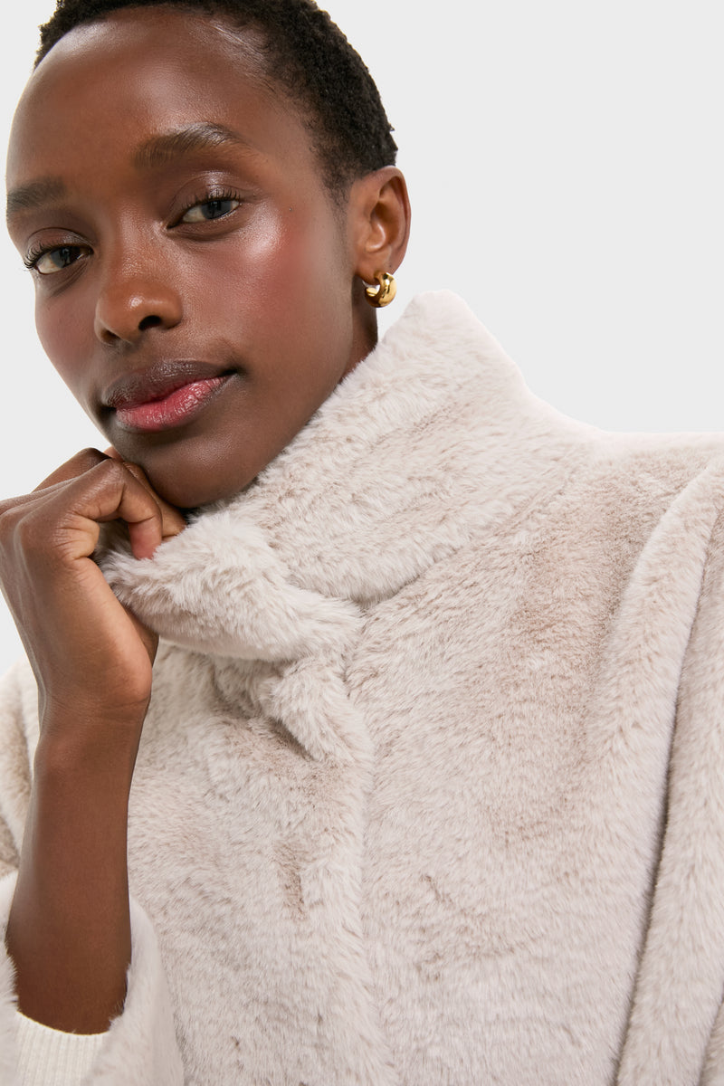 Chantilly Soft Alternative Fur Coat