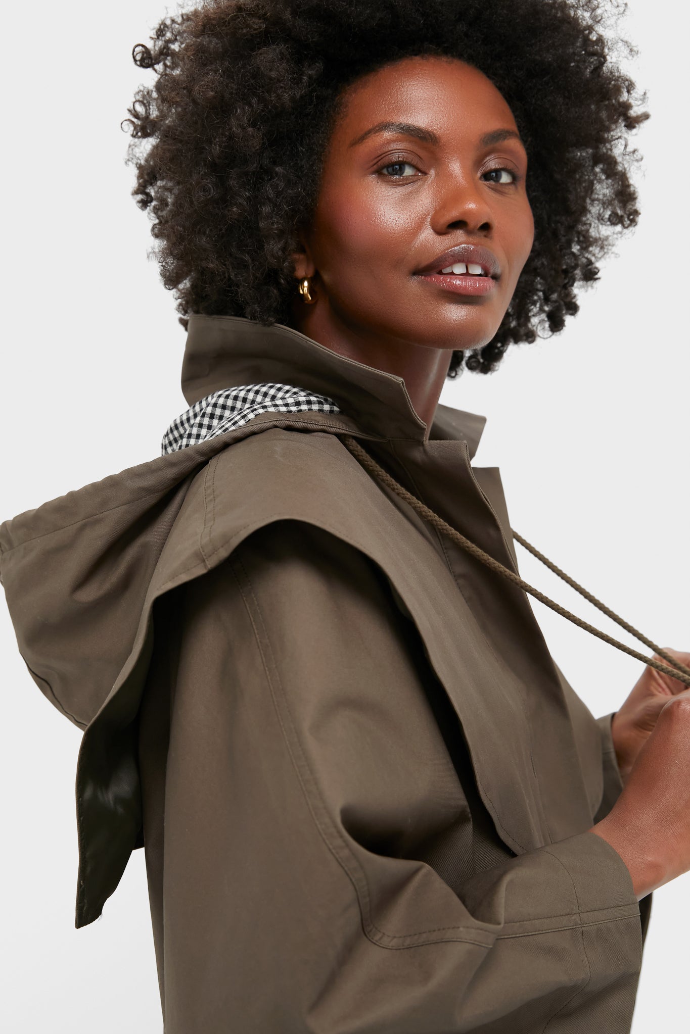 Olive Fletcher Wax Poncho | Tuckernuck