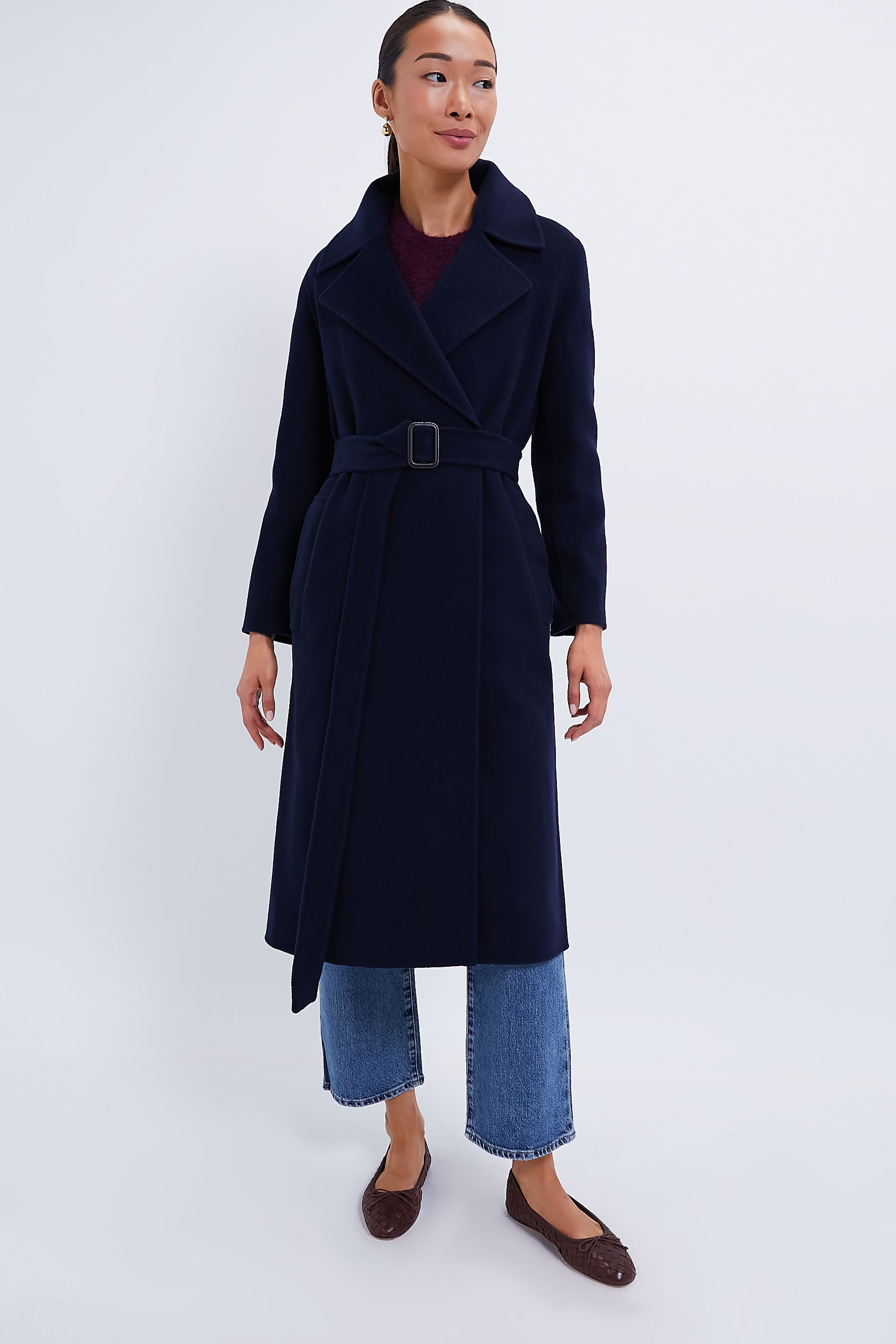 Navy Manu Coat | Weekend Max Mara