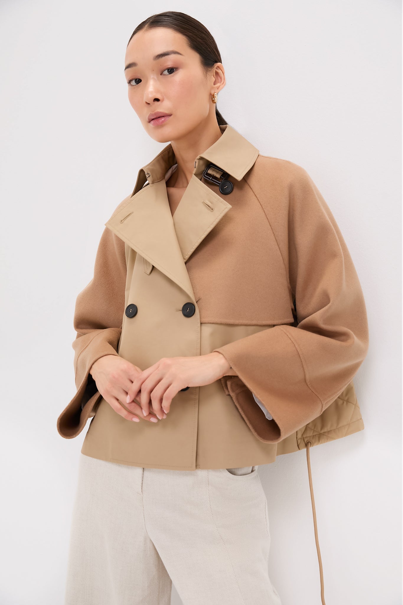 Camel Bazar Short Coat Weekend Max Mara