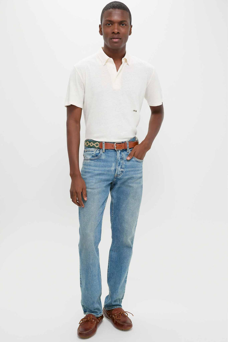 Sand Drift Linen Polo