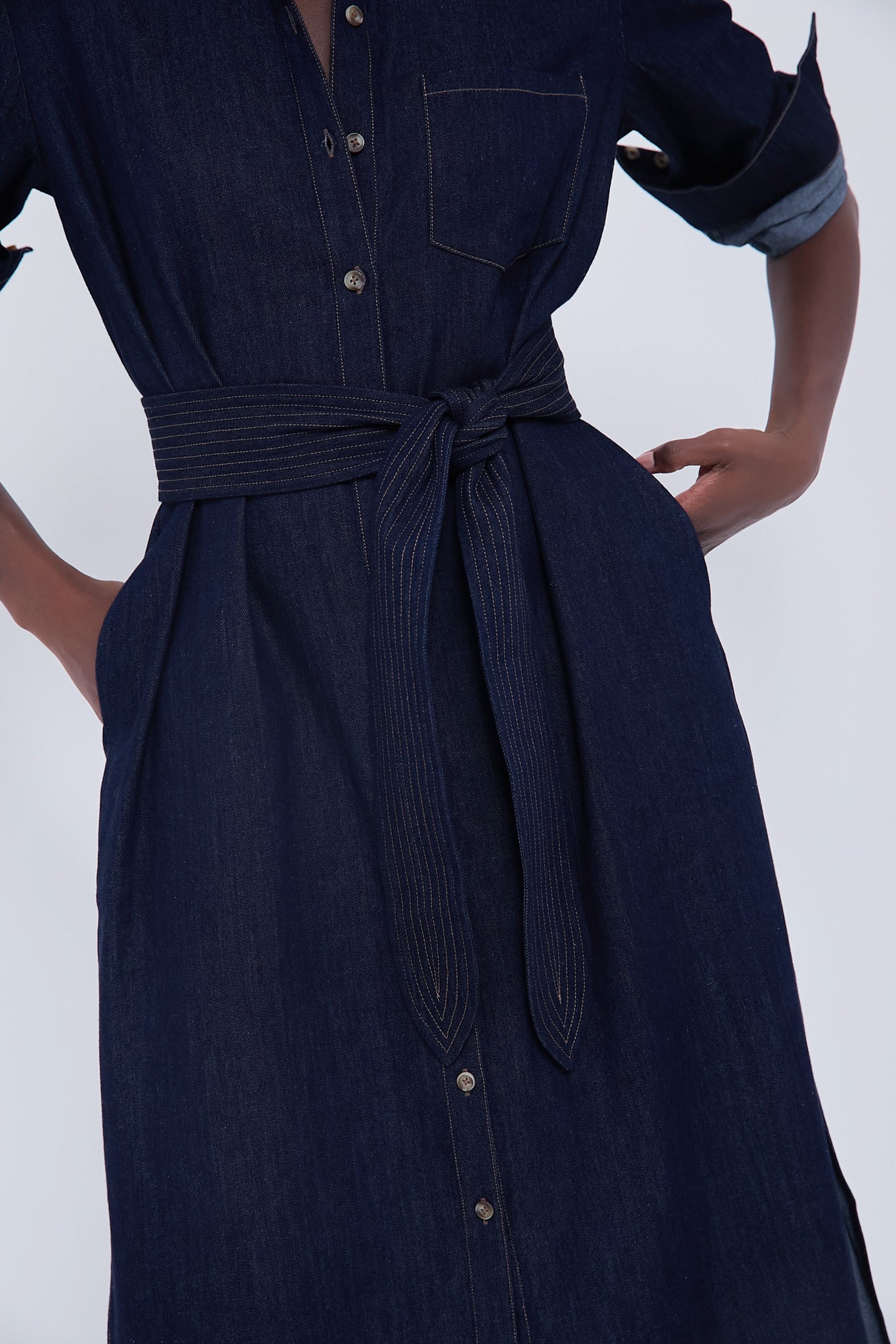 Denim Chessie Dress | Tuckernuck Denim Chessie Dress | Tuckernuck