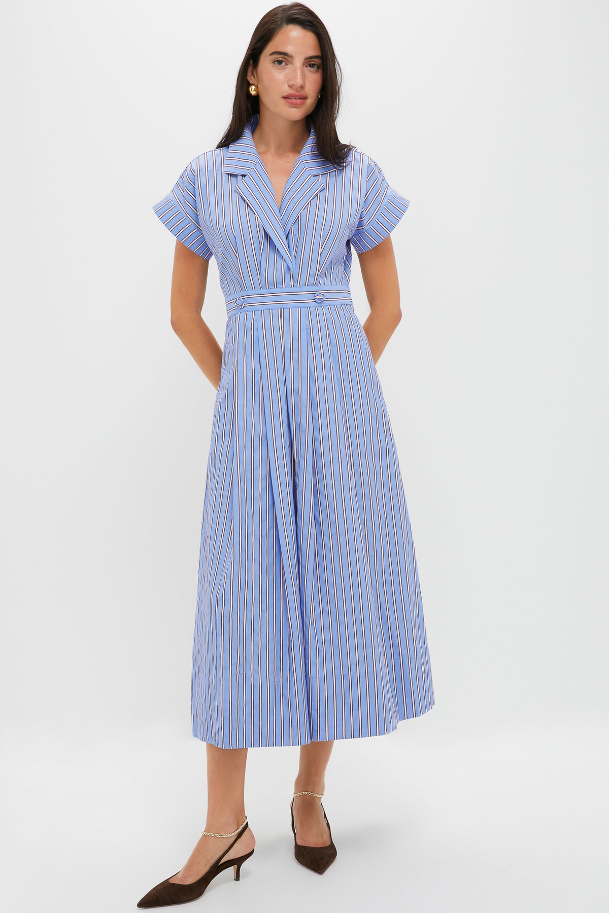 Marfa Stripe Sloane Wrap Dress