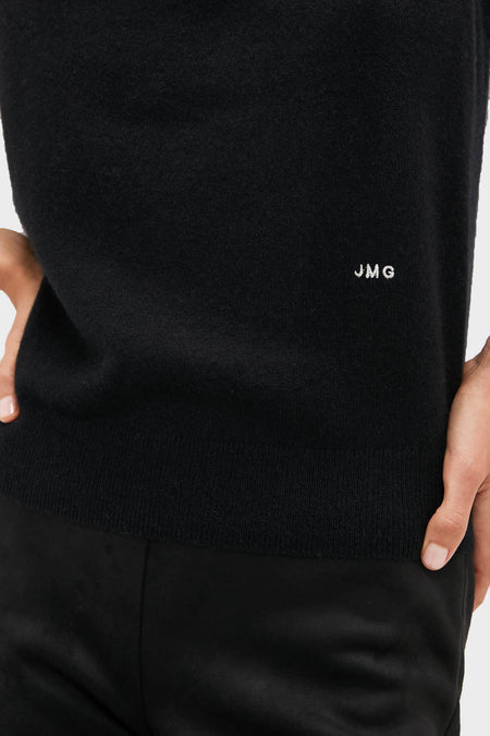 Black Cashmere Shell