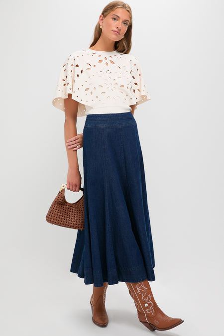 Starry Night Gold Huggie Earrings