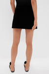 Black Velvet Grace Mini Skort