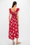 True Red Dancing Floral The Havana Dress